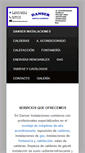 Mobile Screenshot of danserinstalaciones.com